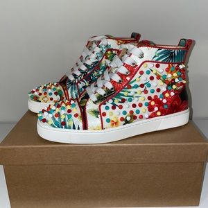 CHRISTIAN LOUBOUTIN LOUIS ORLATO FLAT TOIL HAW/CAL